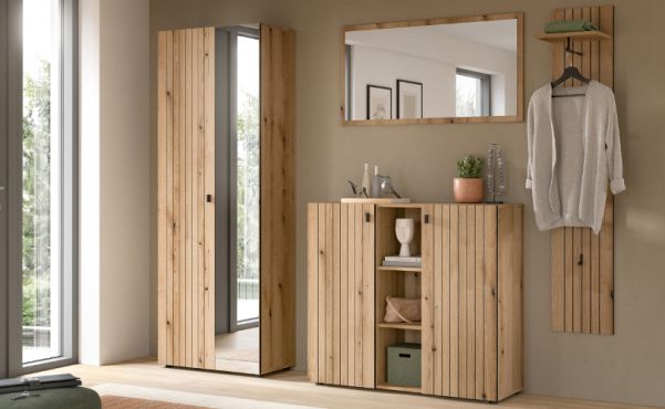 Garderobe Loreno Eiche