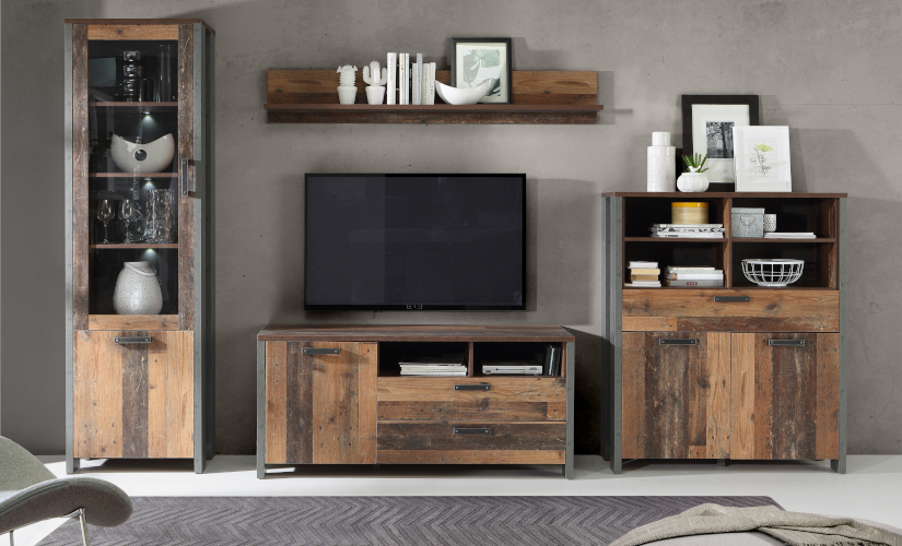 Industrial Style im Wohnzimmer