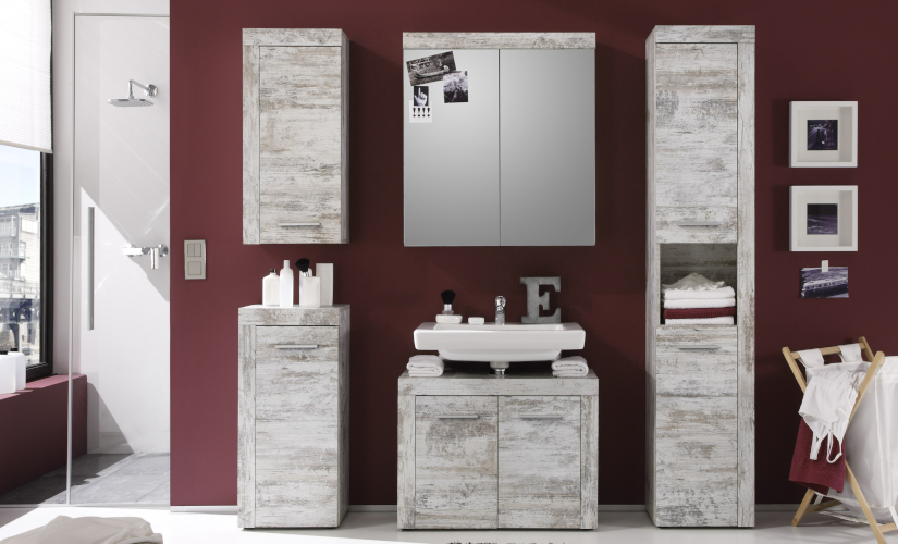 Badezimmer im Shabby Chic Stil