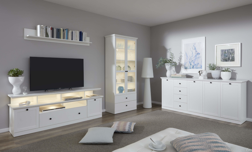 Landhausstil im Wohnzimmer