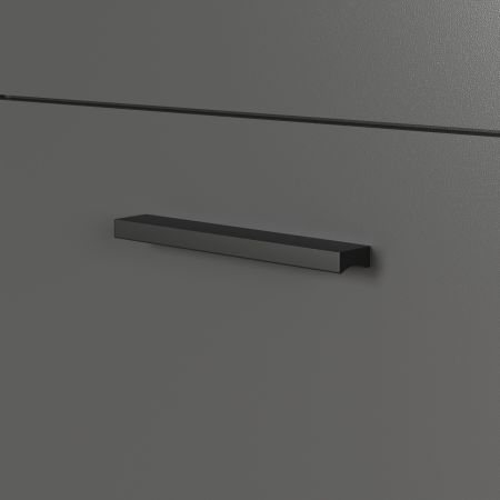 TV-Lowboard Avila in grau und Evoke Eiche XL TV Unterteil 210 x 43 cm
