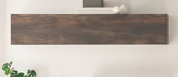 H�ngeschrank Piano in Thermo Eiche Wandschrank h�ngend 152 x 30 cm