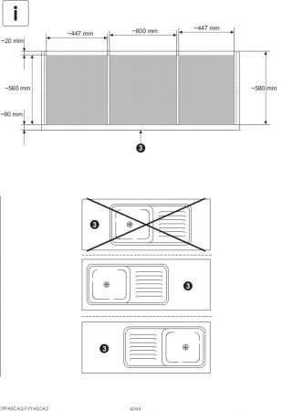 K�che Stove in wei� Pinie und anthrazit Landhaus K�chenschrank Set 5-teilig 284 x 201 cm