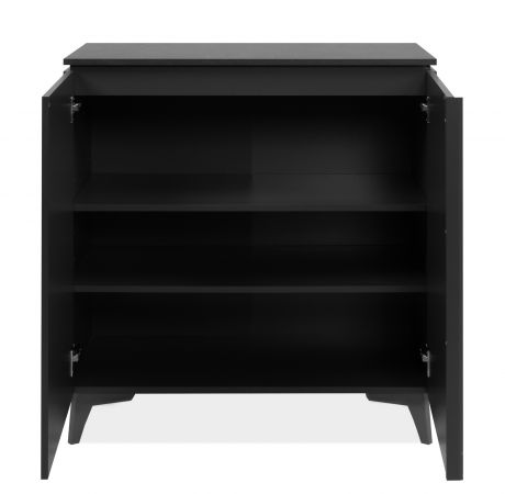 Kommode Visby in grau und Schiefer Wohn- und Esszimmer Sideboard 88 x 92 cm