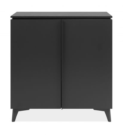 Kommode Visby in grau und Schiefer Wohn- und Esszimmer Sideboard 88 x 92 cm