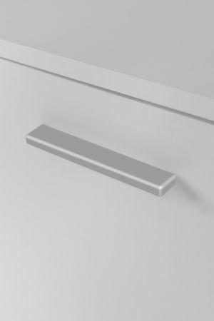 Schuhschrank Logu in wei� 50 x 110 cm, aufklappbar f�r 12 Paar Schuhe