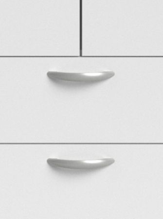 Kleiderschrank Enjour in wei� Dreht�renschrank 4-t�rig 160 x 185 cm