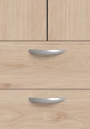 Kleiderschrank Enjour in Jackson Eiche Dreht�renschrank 3-t�rig 120 x 185 cm