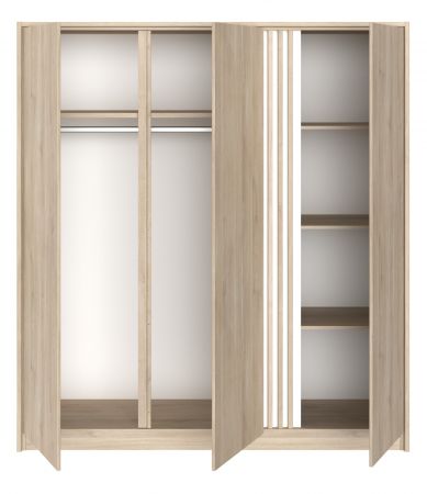 Parisot Schlafzimmer komplett Set Escale22 in Eiche japanisch Bett 160 x 200 cm