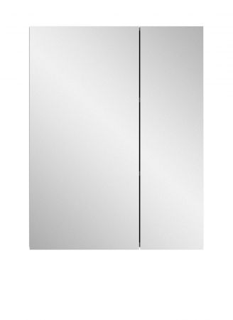 Badezimmer Spiegelschrank Larik in wei� 2-t�rig 60 x 77