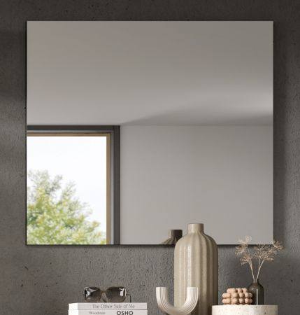 Garderobenspiegel Cooper in grau Wandspiegel 80 cm
