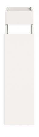 Badezimmer Kommode Flexy in wei� Anstellregal mit Apothekerauszug 29 x 101 cm