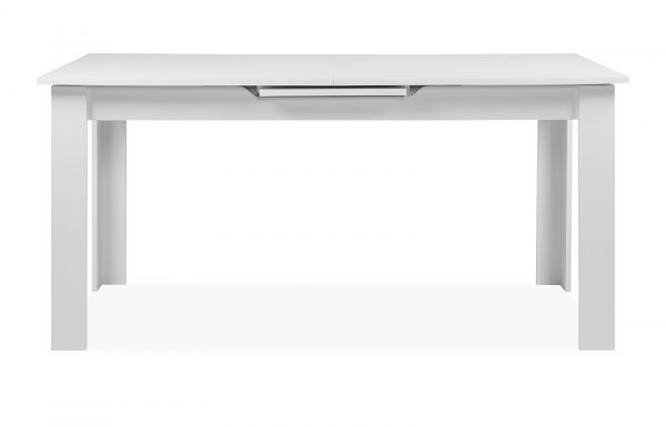 Esstisch Finham in wei� Tisch mit Liftauszug 160 / 200 x 80