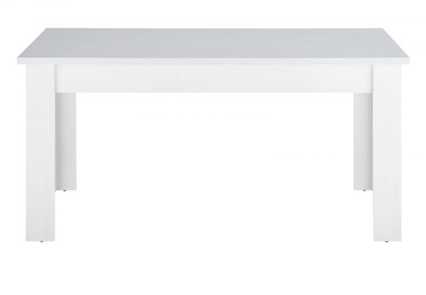 Esstisch Fiastra in wei� Pinie Landhaus Tisch 160 x 90 cm