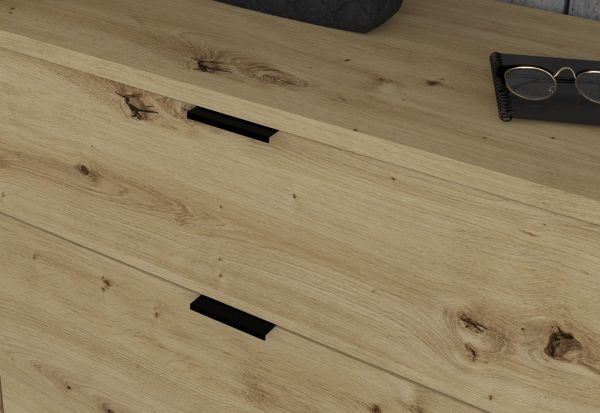 Garderobe Set Line-Up in Artisan Eiche Garderobenschrank 152 x 193 cm