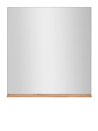 Garderobenspiegel Center in Wotan Eiche Wandspiegel mit Ablage 75 x 80 cm