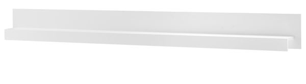 Wandboard Derby in wei� matt Wandregal 217 x 22 cm