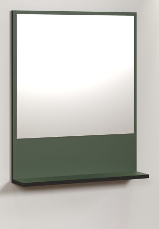 Badezimmer Spiegel Feliz in gr�n Badspiegel mit Ablage 60 cm
