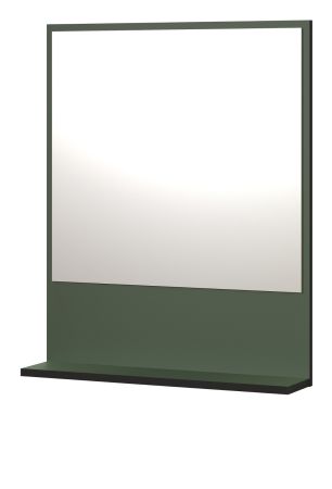Badezimmer Spiegel Feliz in gr�n Badspiegel mit Ablage 60 cm