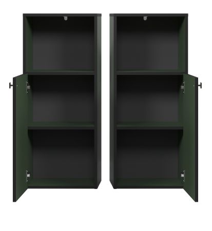 Badezimmer Kommode Feliz in gr�n Badschrank 40 x 95 cm