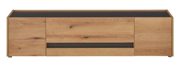 TV-Lowboard Center in Evoke Eiche und grau TV Unterteil 170 cm