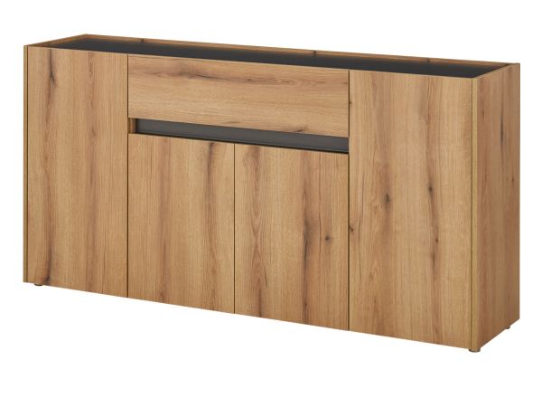 Sideboard Center in Evoke Eiche und grau Kommode 170 x 87 cm
