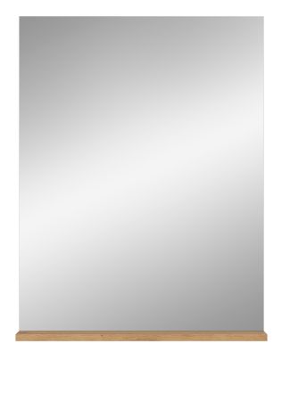Badezimmer Spiegel Shawn in Artisan Eiche Badspiegel mit Ablage 60 x 79 cm