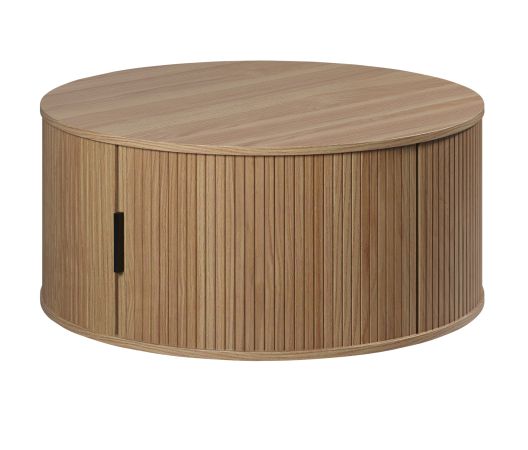 Couchtisch Torus in Eiche Beistelltisch rund 80 cm