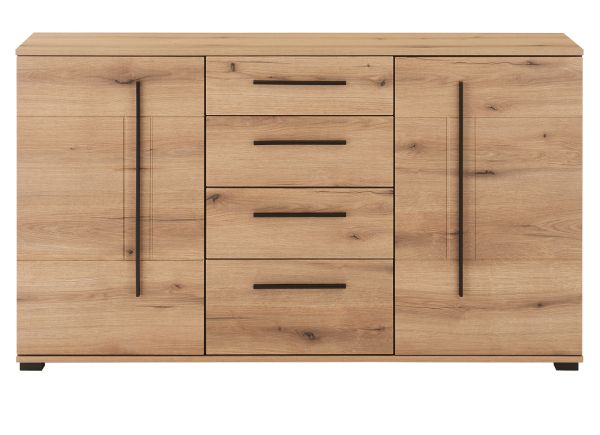 Sideboard Design-D in Evoke Eiche Kommode 150 cm, mit Soft-Close