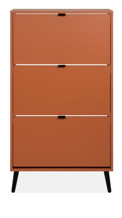 Schuhschrank Aldan in Terracotta Schuhkipper 70 x 125 cm