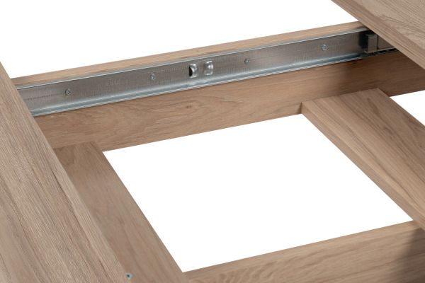 Esstisch Jaron in Hickory Walnuss Tisch ausziehbar 160 / 200 x 90 cm