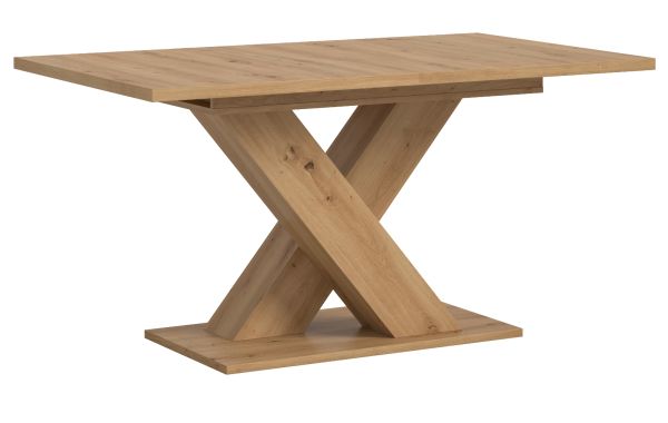 Esstisch Home-X in Artisan Eiche Tisch ausziehbar 150 - 190 cm