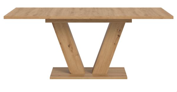Esstisch Home-X in Artisan Eiche Tisch ausziehbar 150 - 190 cm