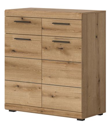 Schuhschrank Shawn in Evoke Eiche Flurkommode 90 x 96 cm