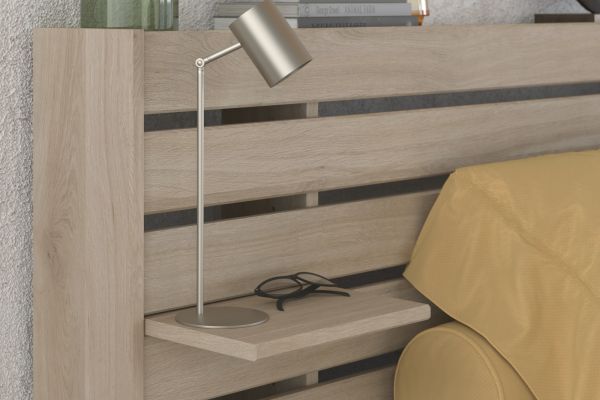 Parisot Schlafzimmer komplett Set Escale27 in Eiche japanisch Bett 180 x 200 cm