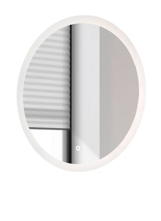 Badezimmer Spiegel Glide mit LED Beleuchtung und Touchschalter, rund � 60 cm
