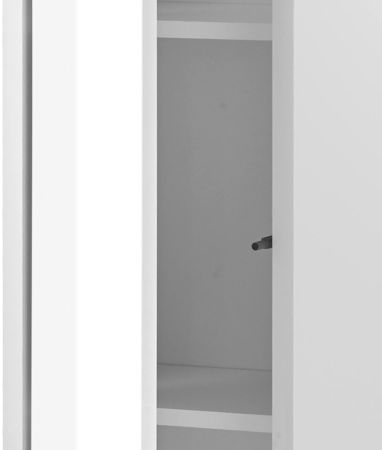 Badezimmer Hochschrank Glide in wei� Hochglanz 30 x 119 cm