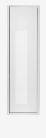 Badezimmer Hochschrank Glide in wei� Hochglanz 30 x 119 cm