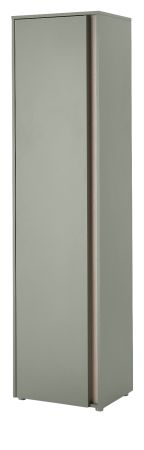 Schuhschrank Center in Salbei Gr�n und Barista Eiche Flurschrank 50 x 200 cm