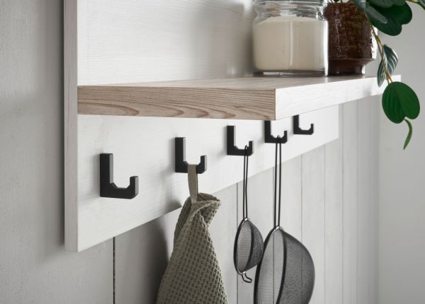K�che Rovola in wei� Pinie Landhaus K�chenschrank Set 4-teilig 264 x 200 cm