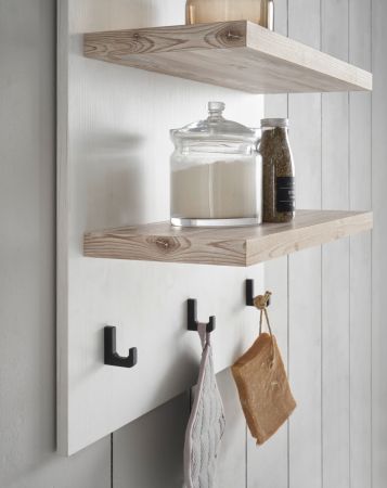 K�che Rovola in wei� Pinie Landhaus K�chenschrank Set 4-teilig 191 x 200 cm