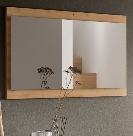 Garderobenspiegel Borga in Artisan Eiche Wandspiegel 110 x 60 cm