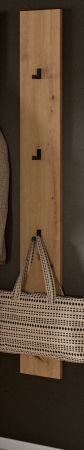 Garderobenpaneel Borga in Artisan Eiche Wandgarderobe 16 x 160 cm