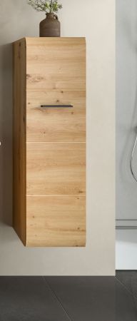 Badezimmer Kommode Cover in Artisan Eiche Badkommode h�ngend / stehend 30 x 106 cm
