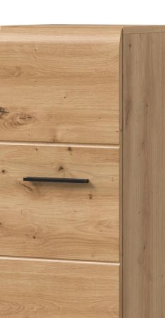Badezimmer Kommode Cover in Artisan Eiche Badkommode h�ngend / stehend 30 x 106 cm