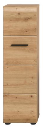 Badezimmer Kommode Cover in Artisan Eiche Badkommode h�ngend / stehend 30 x 106 cm