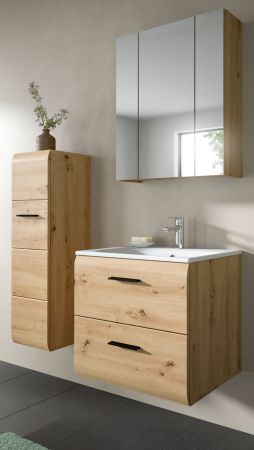 Badm�bel Set 3-teilig Cover in Artisan Eiche Badkombination 105 x 185 cm