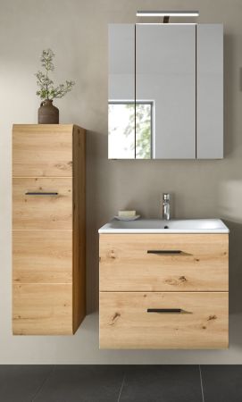 Badm�bel Set 3-teilig Cover in Artisan Eiche Badkombination 105 x 185 cm