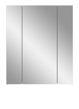 Badezimmer Spiegelschrank Telly in wei� Badschrank 3-t�rig 60 x 70 cm