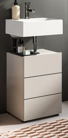 Waschbeckenunterschrank Larik in Kaschmir Badezimmer Unterschrank 38 x 56 cm